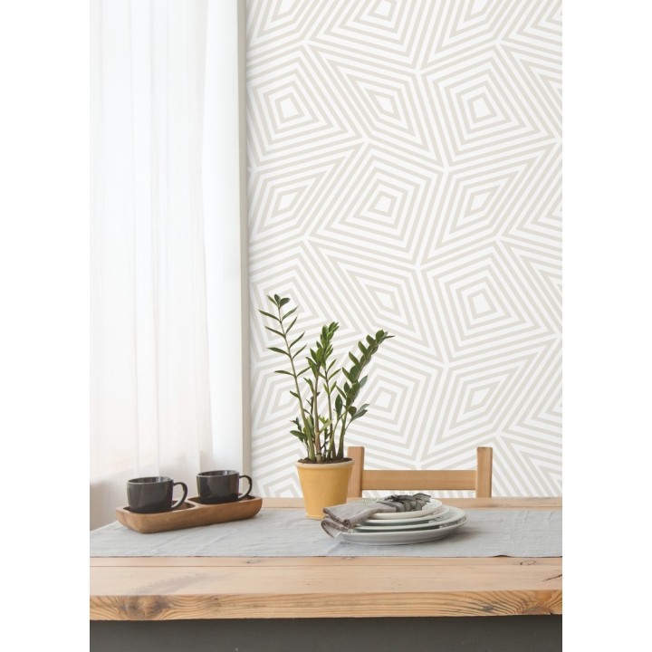 Papel pintado laberinto geométrico - Magnus 679677