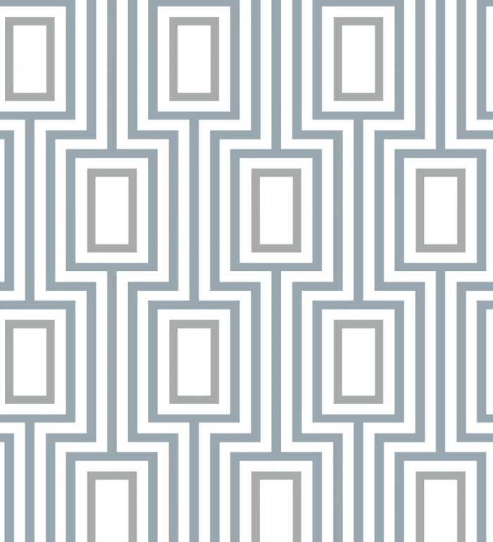 Papel pintado de rectángulos formando un laberinto - Clarion 679685