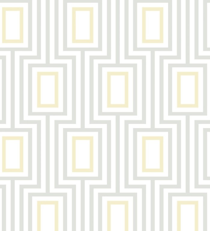 Papel pintado de rectángulos formando un laberinto - Clarion 679686