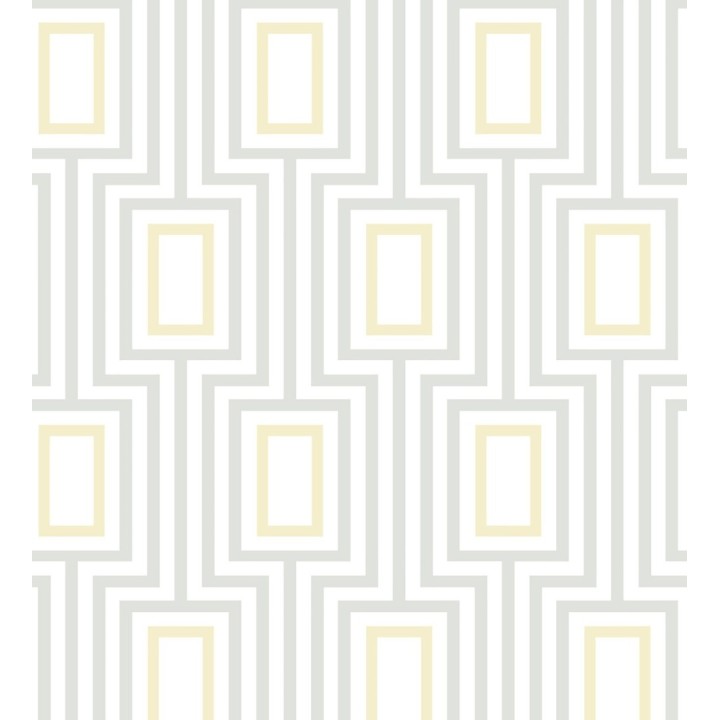 Papel pintado de rectángulos formando un laberinto - Clarion 679686