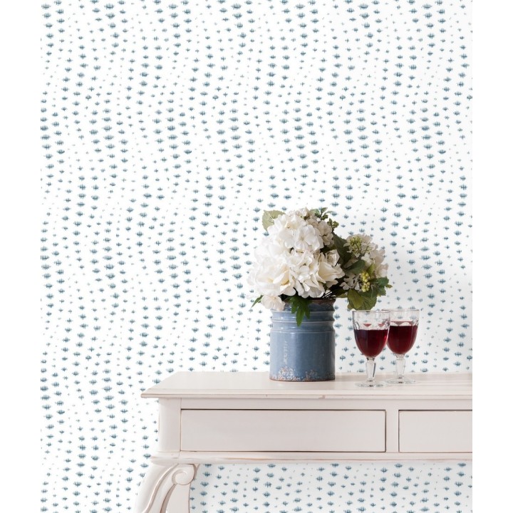 Papel pintado de ondas efecto lluvía - Arwen Rain 679691