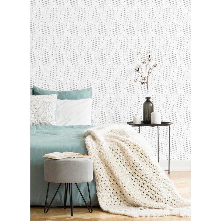 Papel pintado de ondas efecto lluvía - Arwen Rain 679692