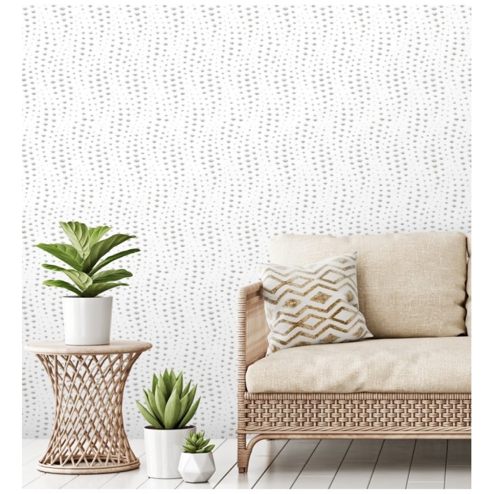 Papel pintado de ondas efecto lluvía - Arwen Rain 679692