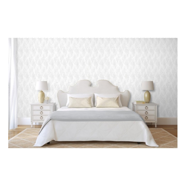 Papel pintado de ondas efecto lluvía - Arwen Rain 679692