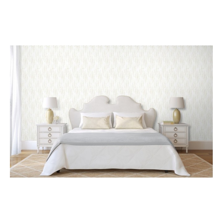 Papel pintado de ondas efecto lluvía - Arwen Rain 679693