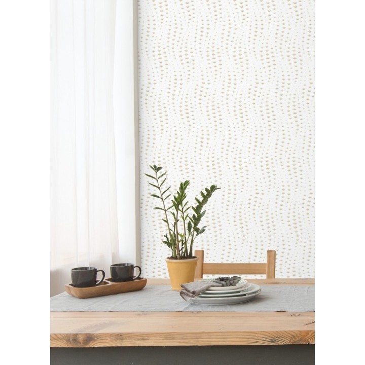 Papel pintado de ondas efecto lluvía - Arwen Rain 679693