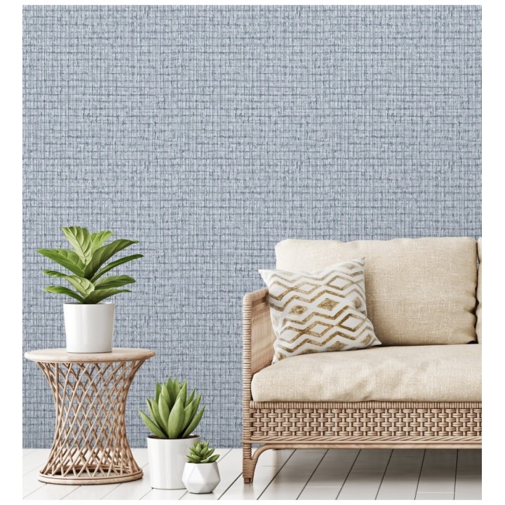 Papel pintado liso entelado - Everly 679695