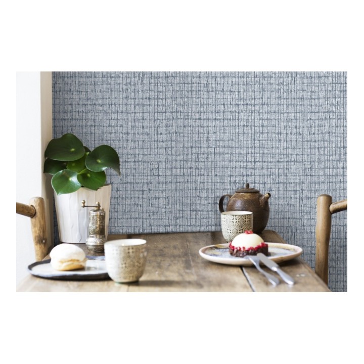 Papel pintado liso entelado - Everly 679695