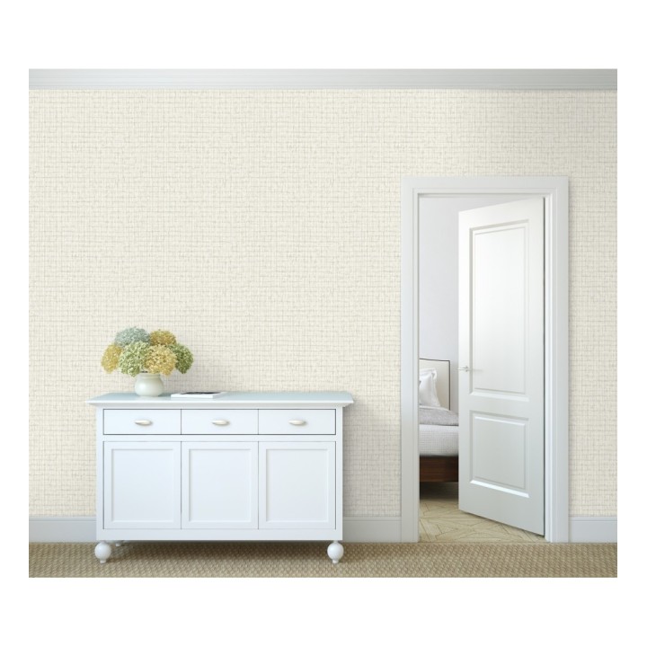 Papel pintado liso entelado - Everly 679698