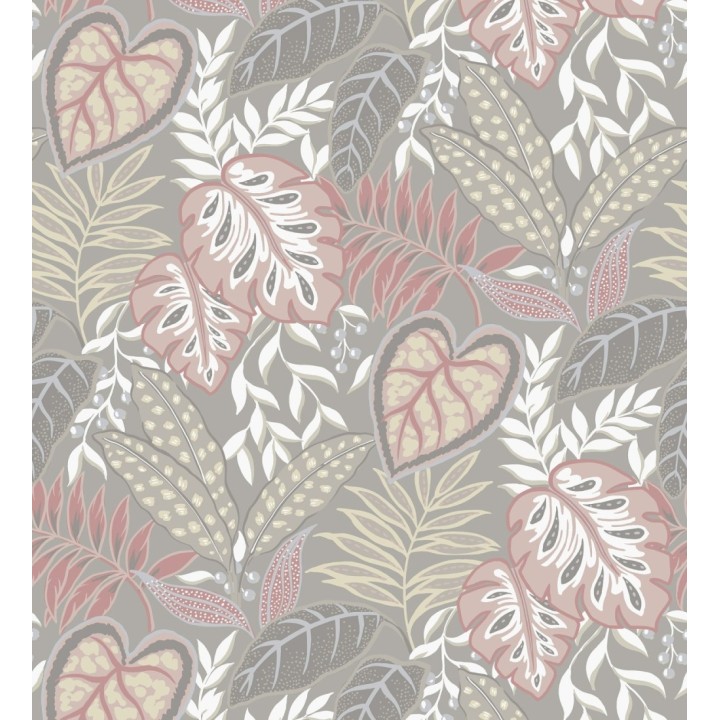 Papel pintado hojas tropicales estilo inglés - Belfast Garden 679707