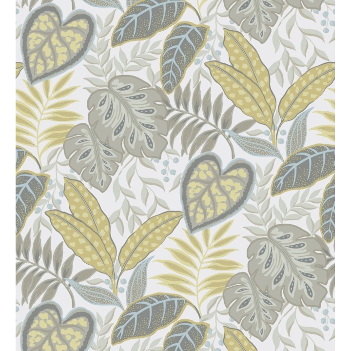 Papel pintado hojas tropicales estilo inglés - Belfast Garden 679710