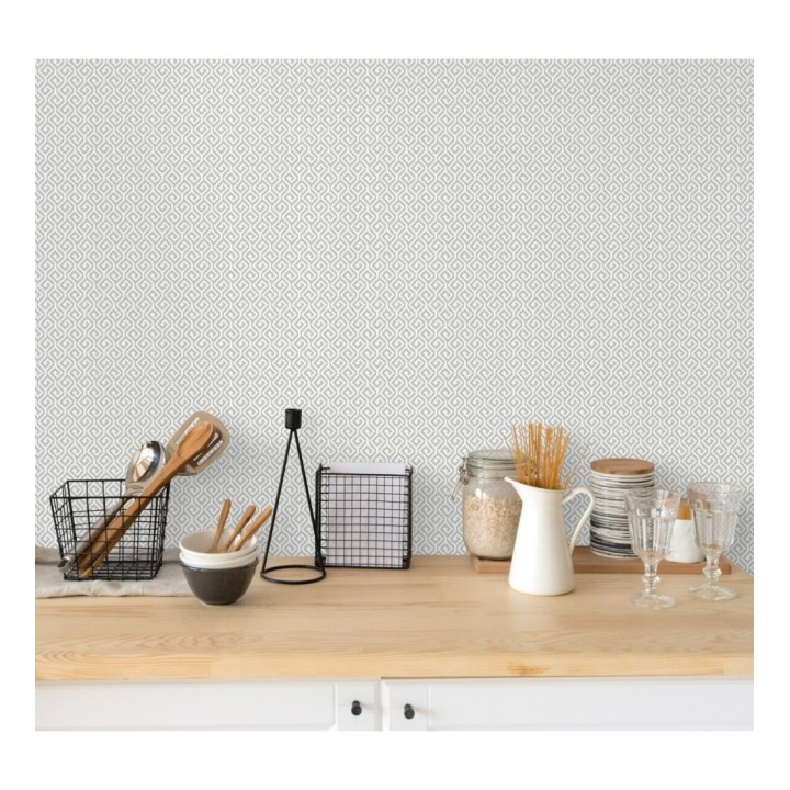 Papel pintado geométrico dibujo minimalista - Melbourne 679716