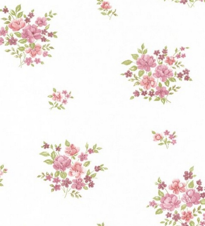 Papel pintado ramillete de flores pequeñas Liberty Country - Flavia 118331