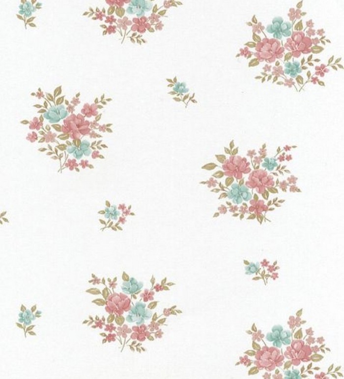 Papel pintado ramillete de flores pequeñas Liberty Country - Flavia 118338