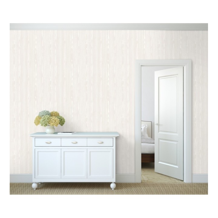 Papel pintado madera veteada blanca - Devon Forest 679768