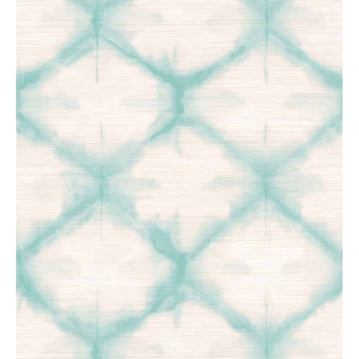 Papel pintado geométrico degradado moderno turquesa - Bohemian Vibes 679771