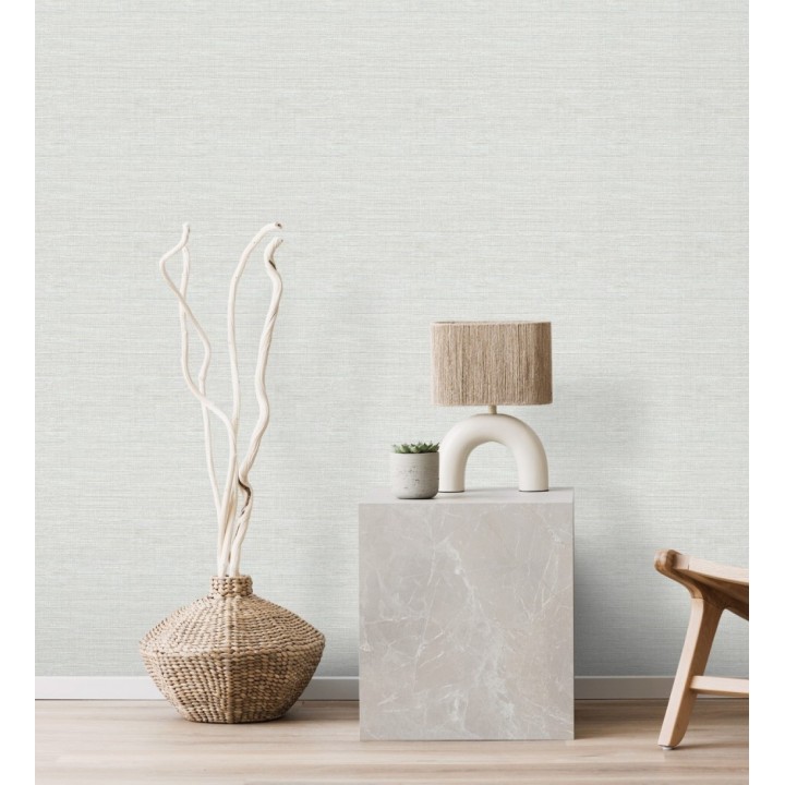 Papel pintado liso efecto fibra vegetal - Graham Hall 679775