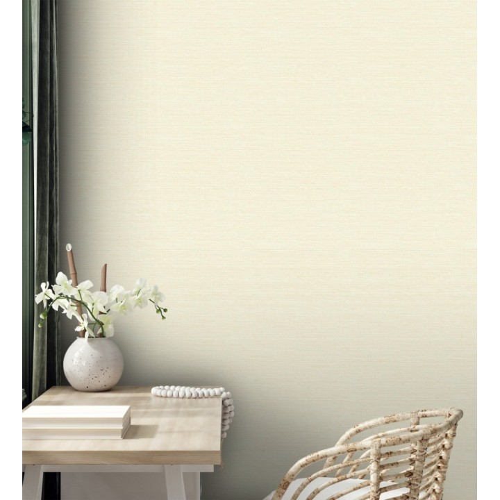 Papel pintado liso efecto fibra vegetal - Graham Hall 679777