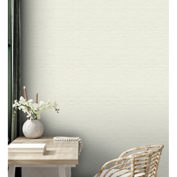 Papel pintado liso efecto fibra vegetal - Graham Hall 679778