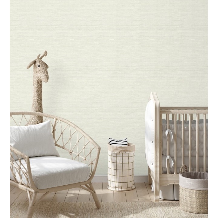 Papel pintado liso efecto fibra vegetal - Graham Hall 679778