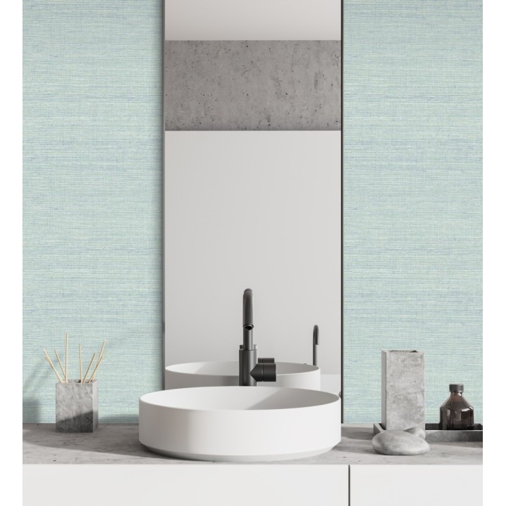 Papel pintado liso efecto fibra vegetal - Graham Hall 679779