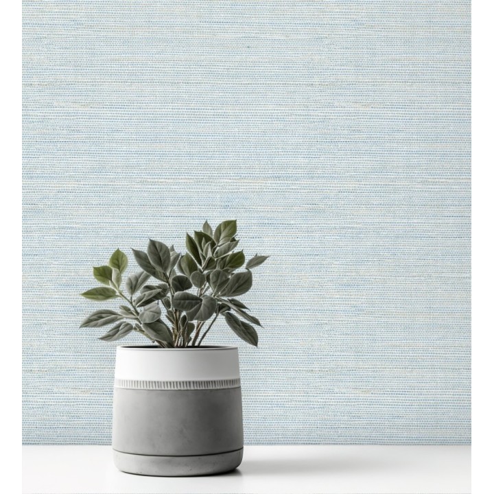 Papel pintado liso efecto fibra vegetal - Graham Hall 679780