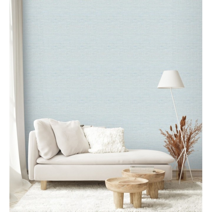 Papel pintado liso efecto fibra vegetal - Graham Hall 679780