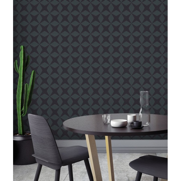 Papel pintado geométrico fondo de estrellas estilo moderno - Nembus Star 679789