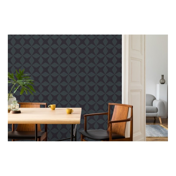 Papel pintado geométrico fondo de estrellas estilo moderno - Nembus Star 679789