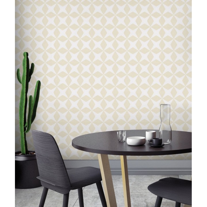 Papel pintado geométrico fondo de estrellas estilo moderno - Nembus Star 679790