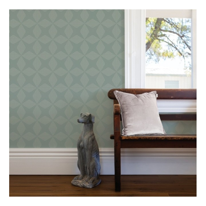 Papel pintado geométrico fondo de estrellas estilo moderno - Nembus Star 679792