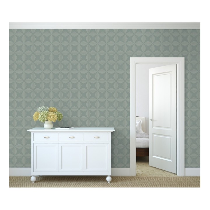 Papel pintado geométrico fondo de estrellas estilo moderno - Nembus Star 679792