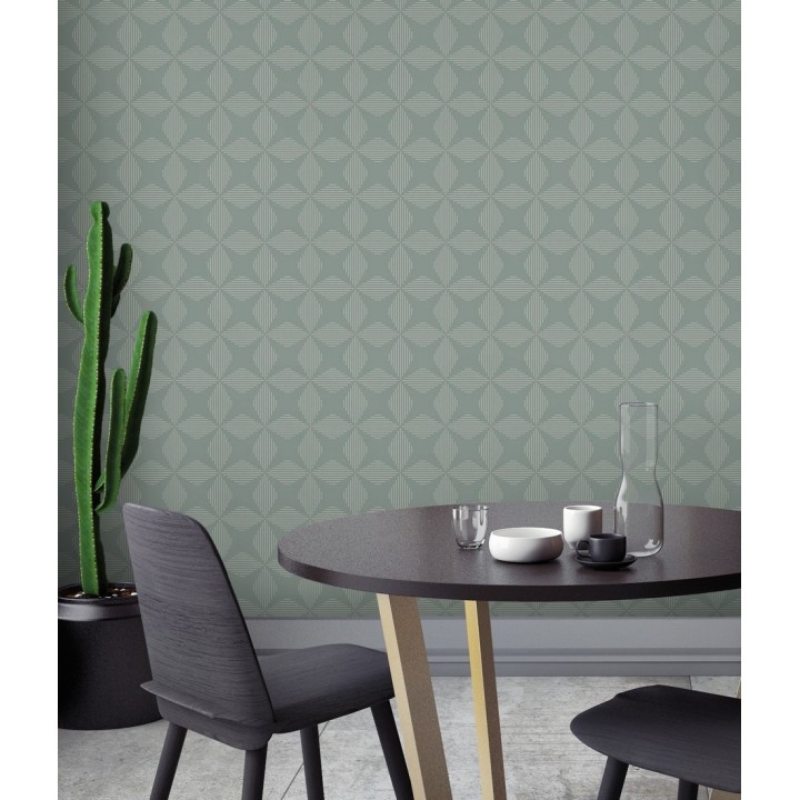 Papel pintado geométrico fondo de estrellas estilo moderno - Nembus Star 679792