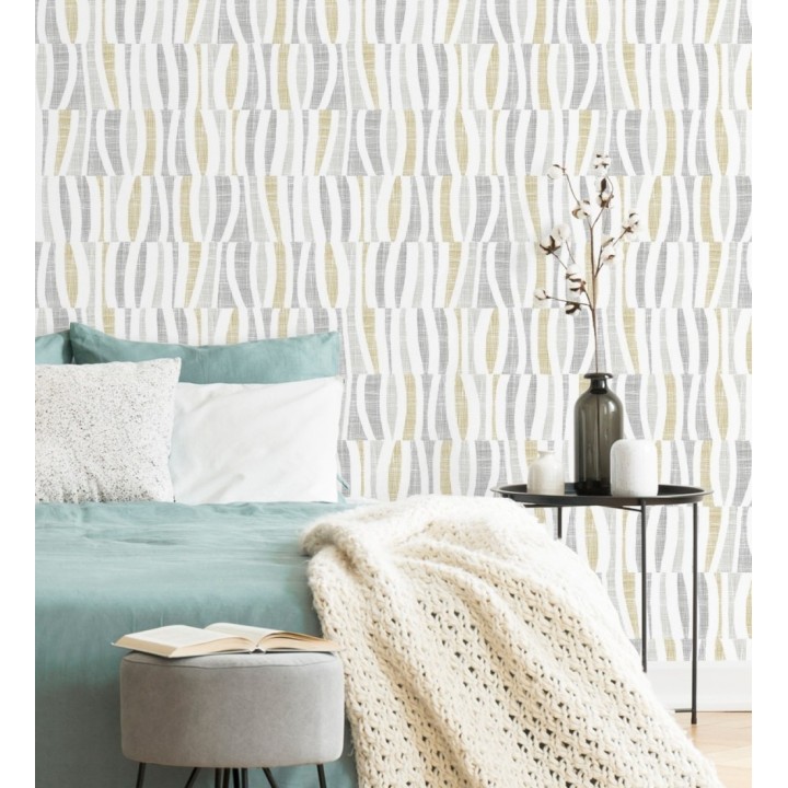 Papel pintado abstracto de estilo moderno - Random Hall 679799