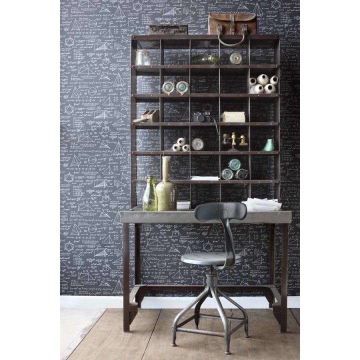 Papel pintado pizarra con problemas matemáticos - Tabella 118405