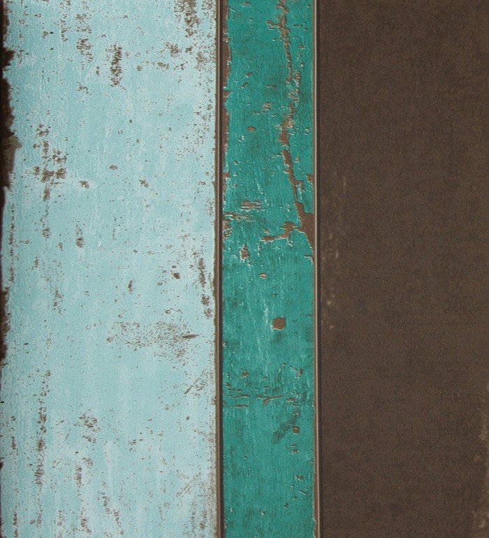 Papel pintado listones verticales de madera vintage Shabby Chic - Gomera 118407