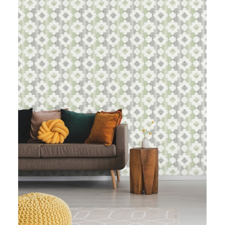 Papel pintado flores modernas estilo ornamental - Scandi Ornaments 679801