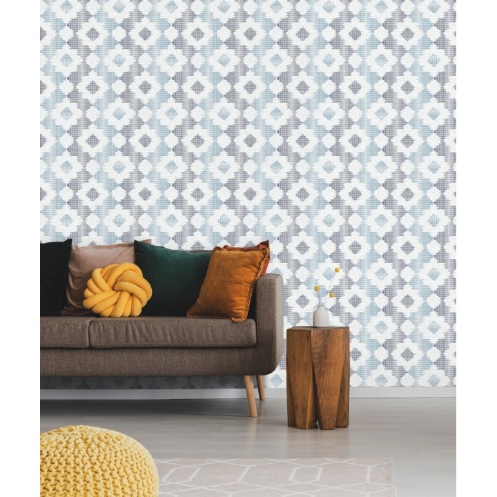 Papel pintado flores modernas estilo ornamental - Scandi Ornaments 679802