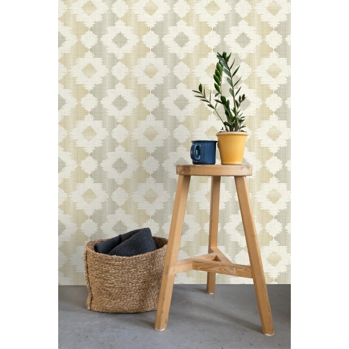 Papel pintado flores modernas estilo ornamental - Scandi Ornaments 679803