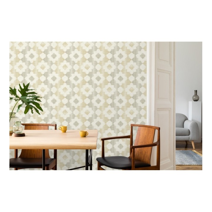 Papel pintado flores modernas estilo ornamental - Scandi Ornaments 679803