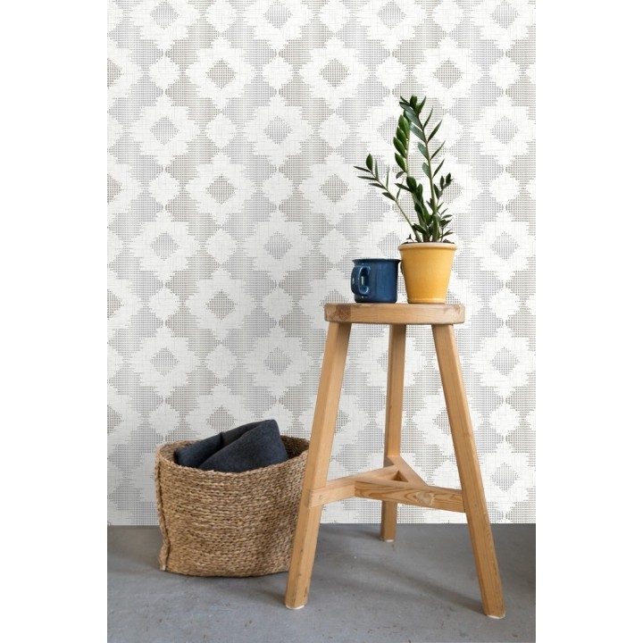 Papel pintado flores modernas estilo ornamental - Scandi Ornaments 679804
