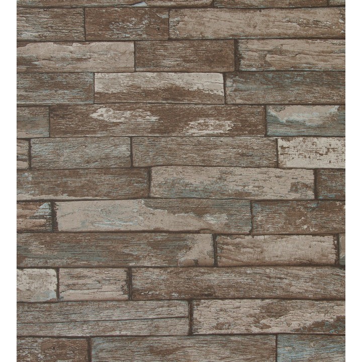 Papel pintado ladrillos decapados Shabby Chic vintage - Missouri 118415