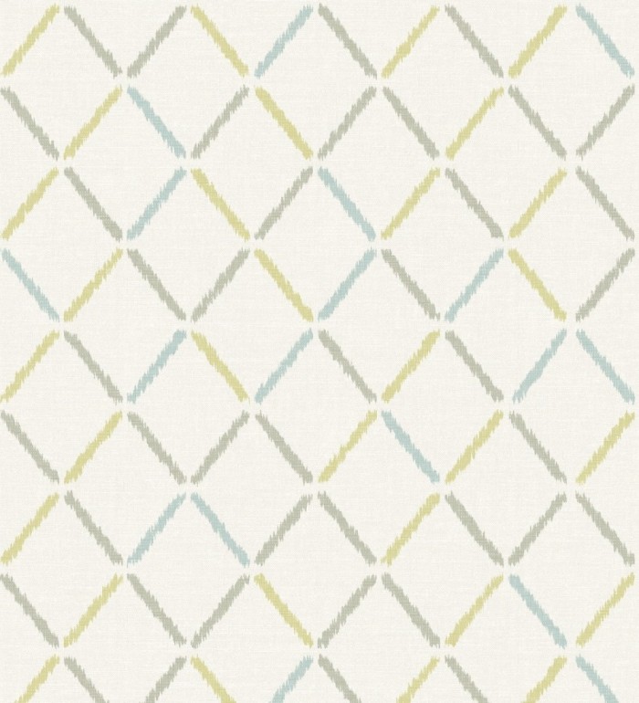 Papel pintado rombos estilo nórdico - Nordic Room 679814