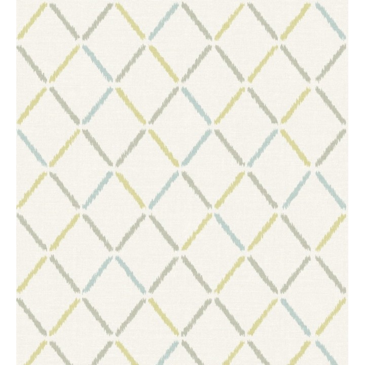 Papel pintado rombos estilo nórdico - Nordic Room 679814