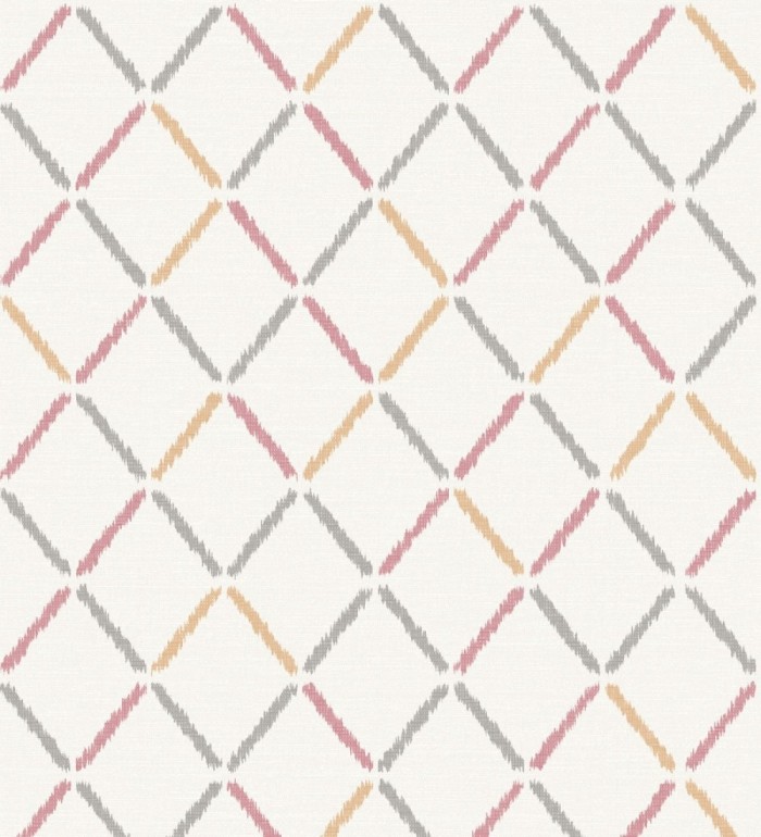 Papel pintado rombos estilo nórdico - Nordic Room 679817