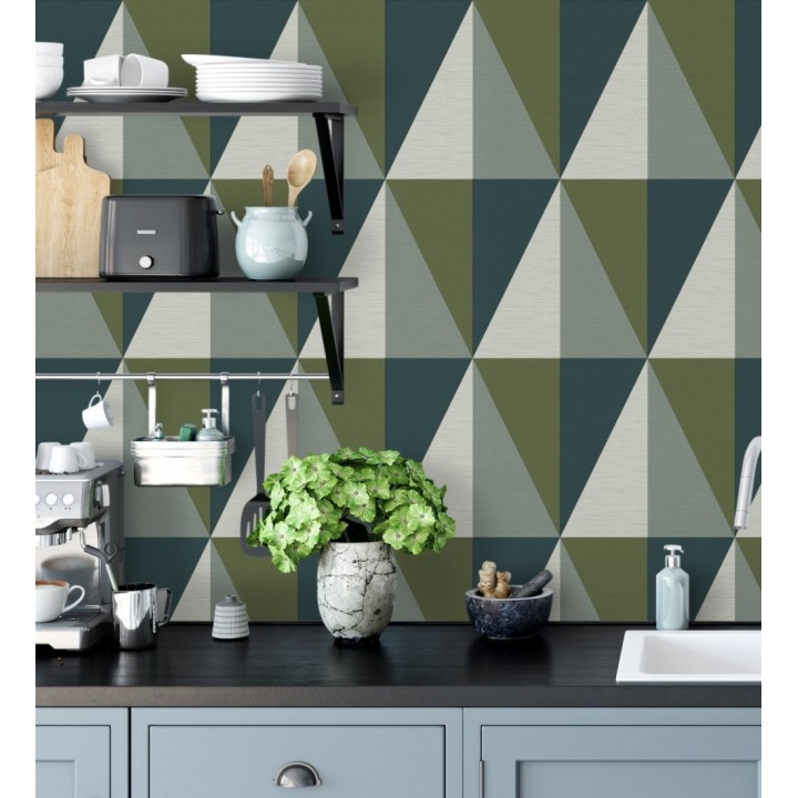 Papel pintado rombos grandes estilo nórdico - Paradox 679818