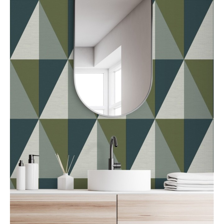 Papel pintado rombos grandes estilo nórdico - Paradox 679818