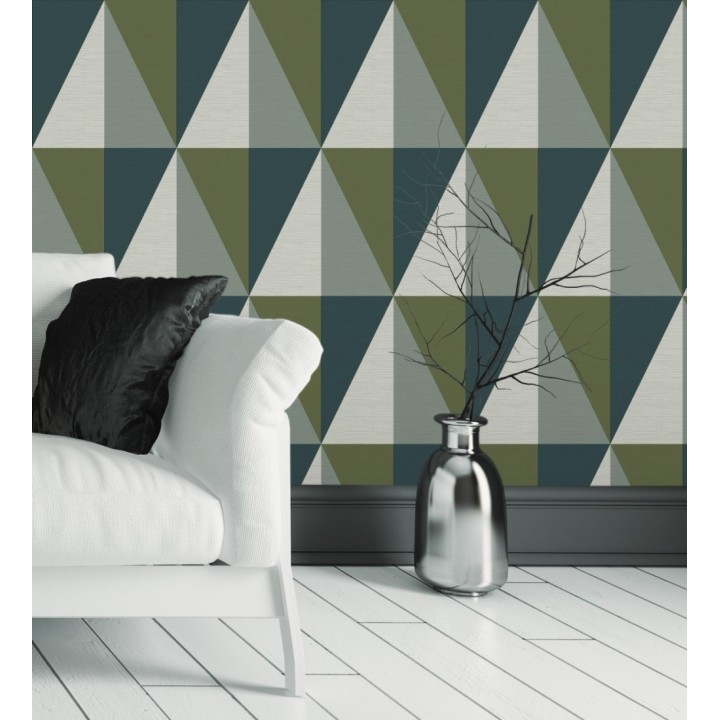 Papel pintado rombos grandes estilo nórdico - Paradox 679818