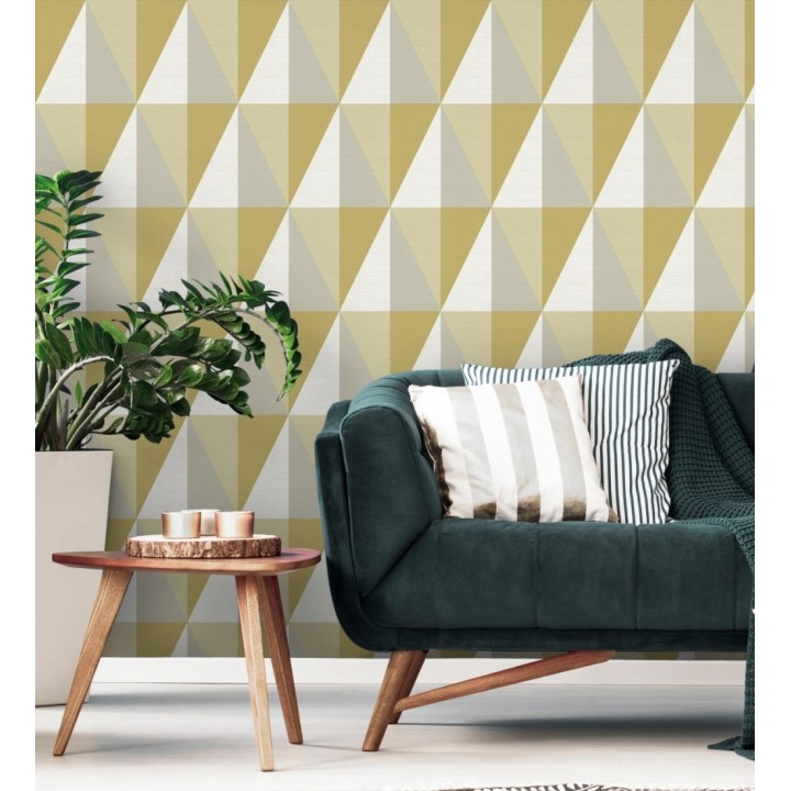 Papel pintado rombos grandes estilo nórdico - Paradox 679819