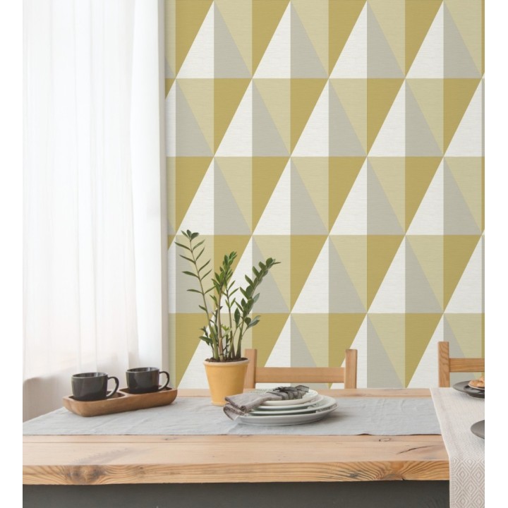 Papel pintado rombos grandes estilo nórdico - Paradox 679819